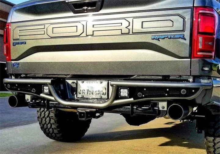 N-Fab RB-H Rear Bumper 17-22 Ford Raptor - Gloss Black - 1pc 1.75in Tubing