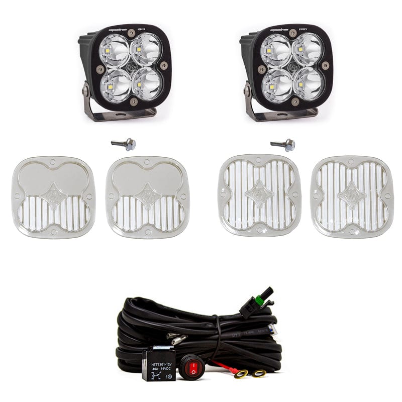 Baja Designs 2021-2023 Ford Bronco A Piller Light Kit Squadron Pro Spot