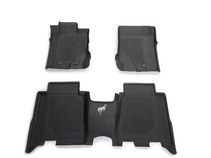 Interior, Floor Liner, All-Weather 1st and 2nd Row Over Vinyl, 5 Door - M2DZ-7813300-BA - 2021 Ford Bronco
