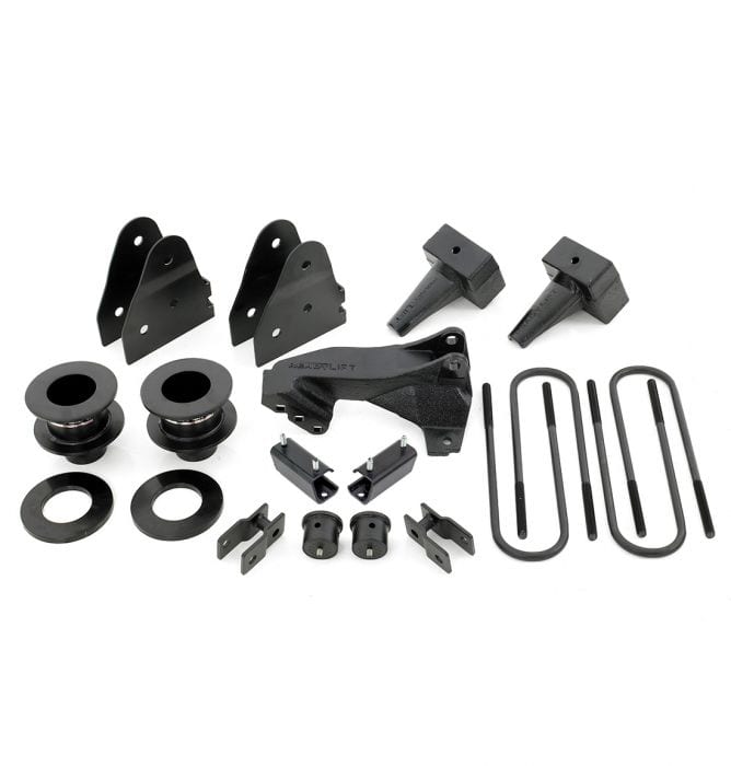 ReadyLift - 3.5'' SST Lift Kit with 4'' Flat Blocks for 2 Piece Drive Shaft without Shocks - 2017-2022 F250/F350