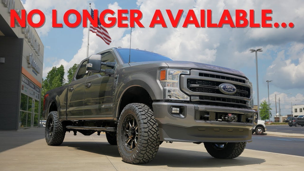 Ford Has Axed This Option On the Super Duty