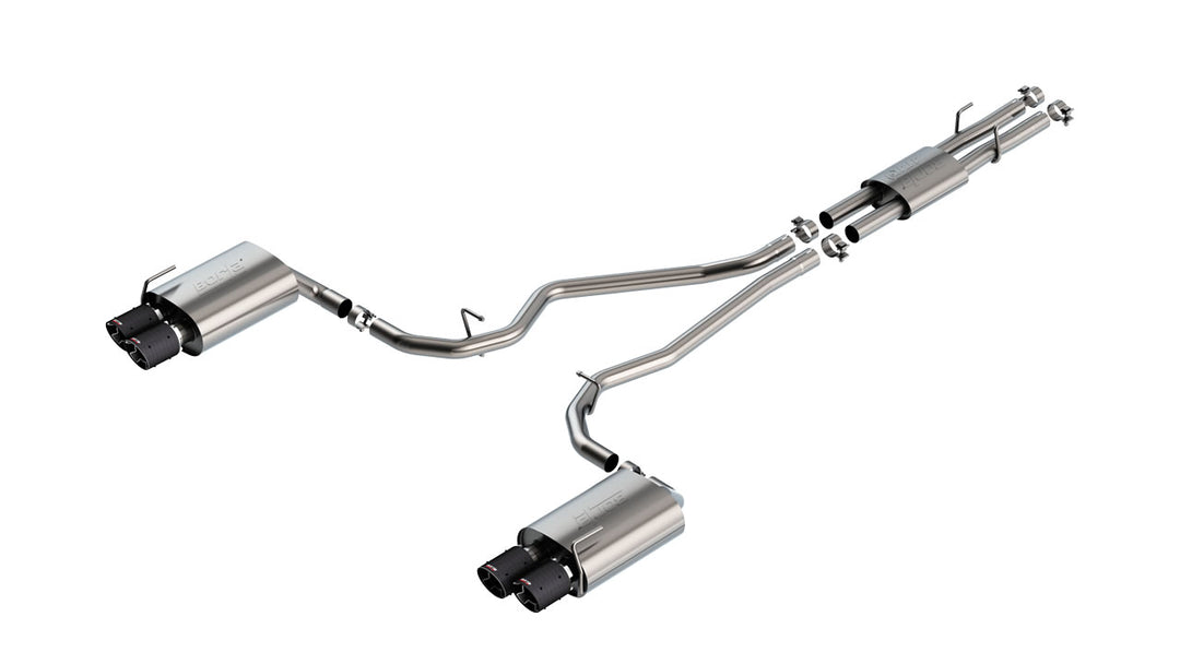 Borla 140821CF ATAK carbon fiber cat-back exhaust for 2020-2026 Ford Explorer ST