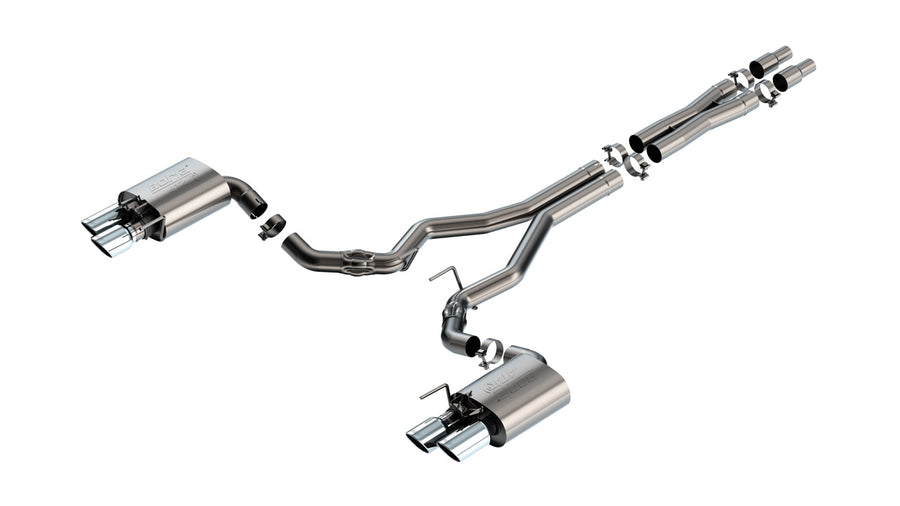 Borla ATAK Cat-Back Exhaust - 2024-2026 Ford Mustang GT 5.0