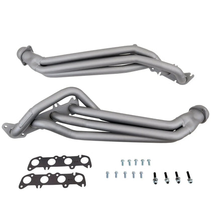 BBK Titanium Ceramic 1-3/4-Inch Long-Tube Headers - 2011-2023 Ford Mustang GT 5.0