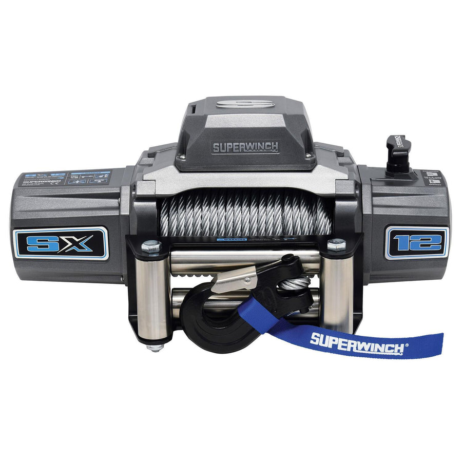 Superwinch SX12 12,000 lb Winch with Steel Wire Rope (1712200) - 2024-2026 Ford Ranger Raptor