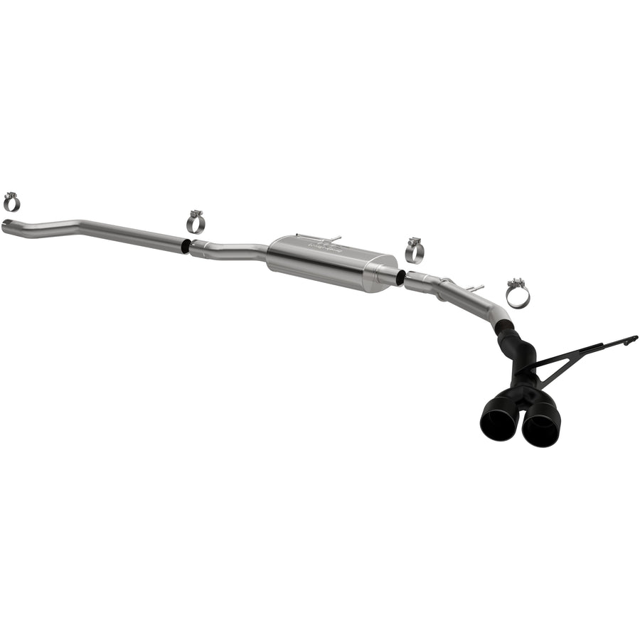 MagnaFlow Street Series Cat-Back Exhaust (Dual Same-Side Exit, Black Tips) - 2022-2024 Ford Maverick 2.0L EcoBoost