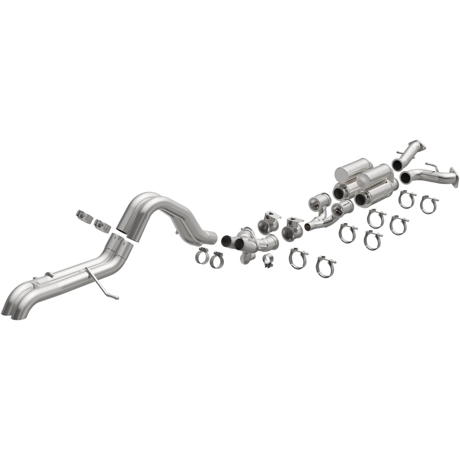 MagnaFlow Overland Series Cat-Back Performance Exhaust System - 2022-2026 Ford Bronco Raptor