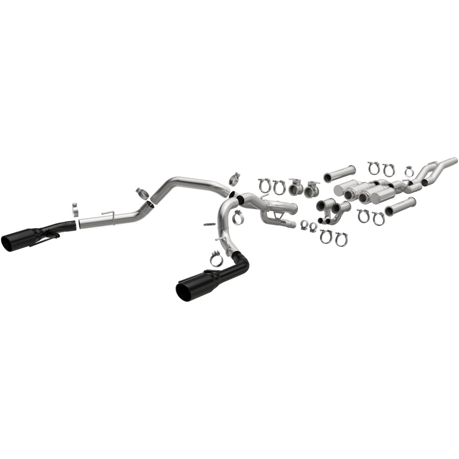 MagnaFlow xMOD Series Modular Valved Cat-Back Exhaust - 2021-2026 Ford F-150 Raptor / Raptor R