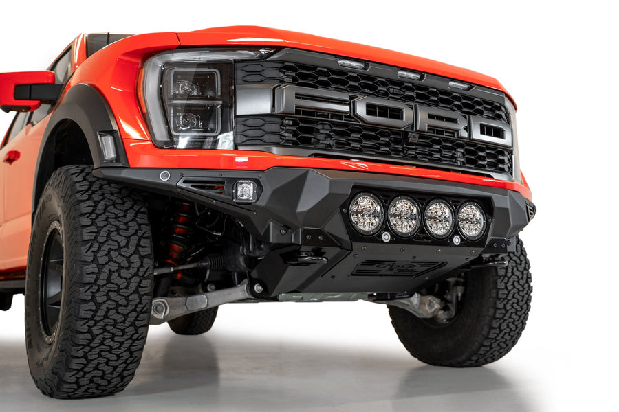 Addictive Desert Designs Bomber Front Bumper (Rigid) - 2021-2026 Ford F-150 Raptor / Raptor R
