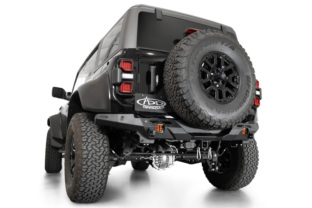 Addictive Desert Designs Phantom Low-Profile Rear Bumper - 2022-2026 Ford Bronco Raptor