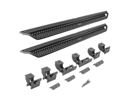 Go Rhino 2021-2023 BRONCO DOMINATOR EXTREME D1 SIDESTEPSCOMPLETE KIT:SIDESTEP+BRACKETS TEXTUR