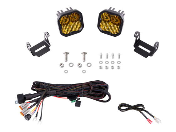 Diode Dynamics SS3 LED DITCH LIGHT KIT FOR 2021-2023 FORD BRONCO  PRO YELLOW COMBO