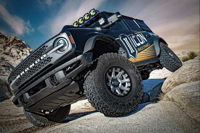 Icon 2021-2023 BRONCO SASQUATCH 23IN LIFT STAGE 7 SUSPENSION SYSTEM TUBULAR