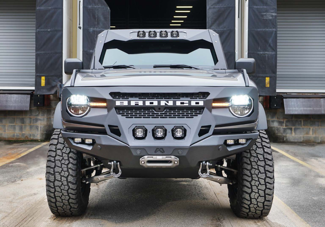 Fab Fours 2021-2023 BRONCO GRUMPER FRONT BUMPER
