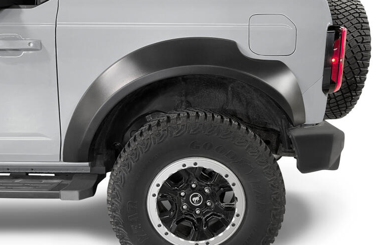 Bushwacker 2021-2023 FORD BRONCO 2 DOOR EXTEND A FENDER STYLE 4PC FENDER FLARE