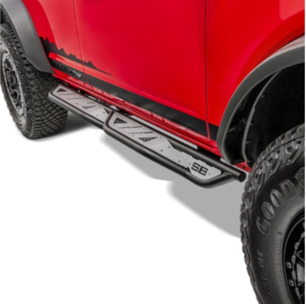 SMITTY BILT 2021-2023 BRONCO APOLLO SLIDERS WITH STEP