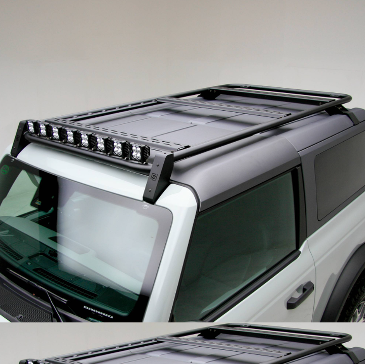 Zroadz 2021-2023 BRONCO ROOF RACK MILD STEEL BLACK