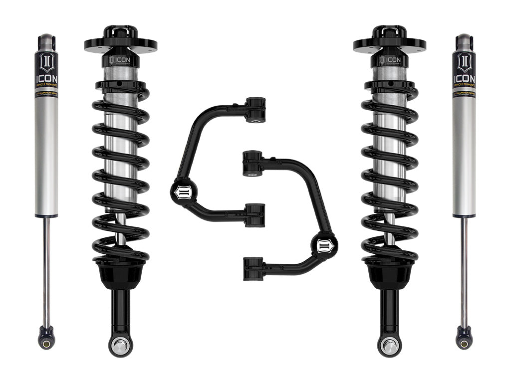 ICON Vehicle Dynamics 2.5-3" Lift Stage 1 Suspension System, Tubular (F-150 Tremor) - 2021-2025 Ford F-150