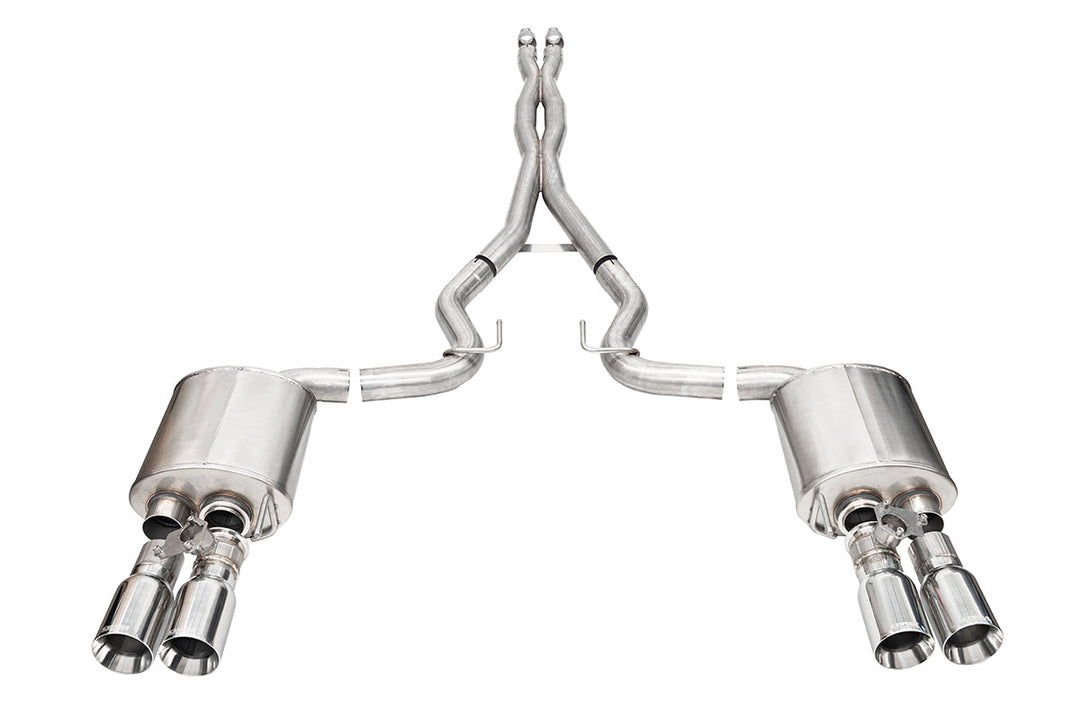 Corsa Xtreme Valved Cat-Back Exhaust - 2024-2026 Ford Mustang GT 5.0
