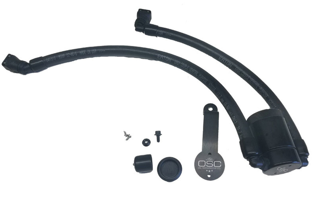 JLT 3.0 Oil Separator Driver Side - 2018-2023 Ford Mustang GT 5.0L