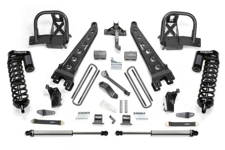 Fabtech 11-16 Ford F250 4WD 6in Rad Arm Sys w/Dlss 4.0 C/O& Rr Dlss