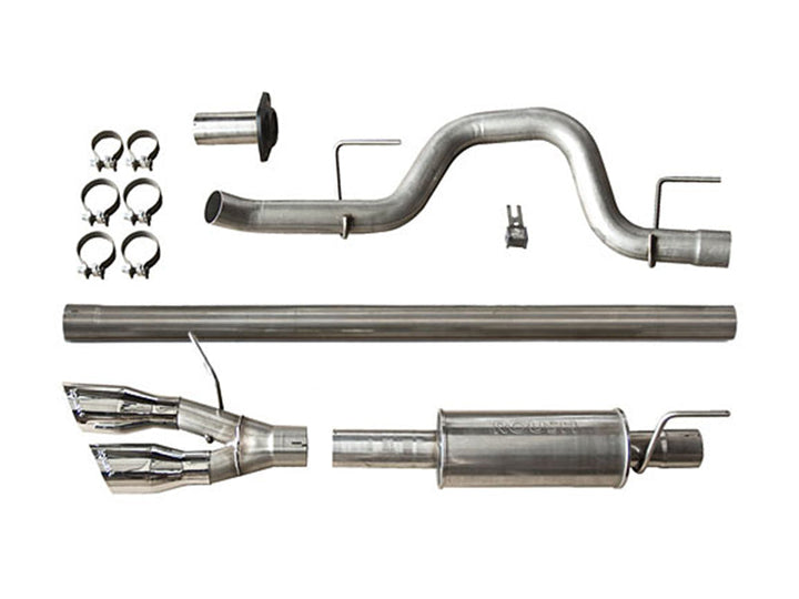 Roush 2011-2014 Ford F-150 Cat-Back Exhaust - 6.2L/5.0L/3.5L Side Exit