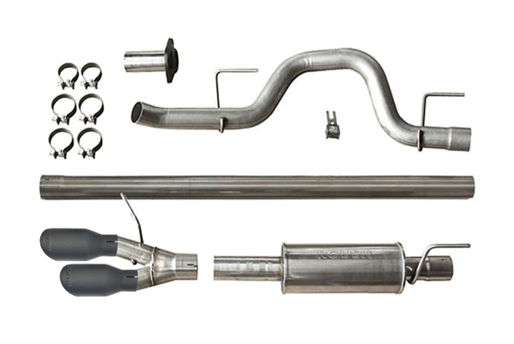 Roush 2011-2014 Ford F-150 Cat-Back Exhaust - 6.2L/5.0L/3.5L Side Exit