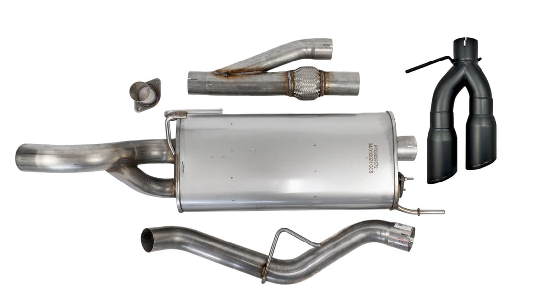 Roush 2021-2026 Ford F-150 Cat-Back Exhaust Kit (Active-Ready)