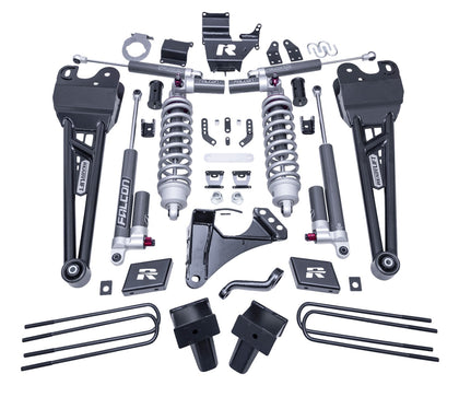ReadyLift - 6" COILOVER SUSPENSION SYSTEM WITH FALCON MAX3.3 SHOCKS AND RADIUS ARMS - 2023-2026 FORD SUPER DUTY F250/F350 4WD