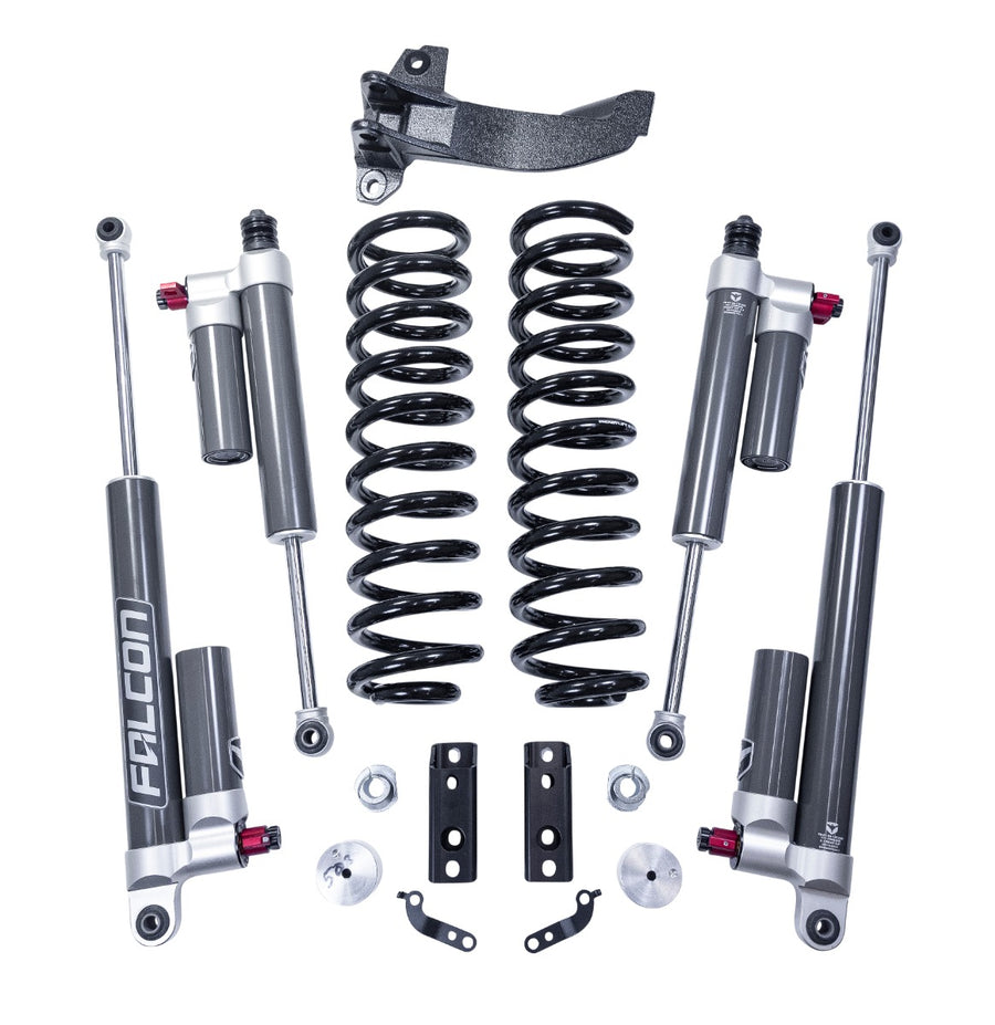 ReadyLift - 2.5" Coil Spring Front Lift Kit W/Falcon 3.3 Shocks - Ford Super Duty Diesel 4WD 2017-2026