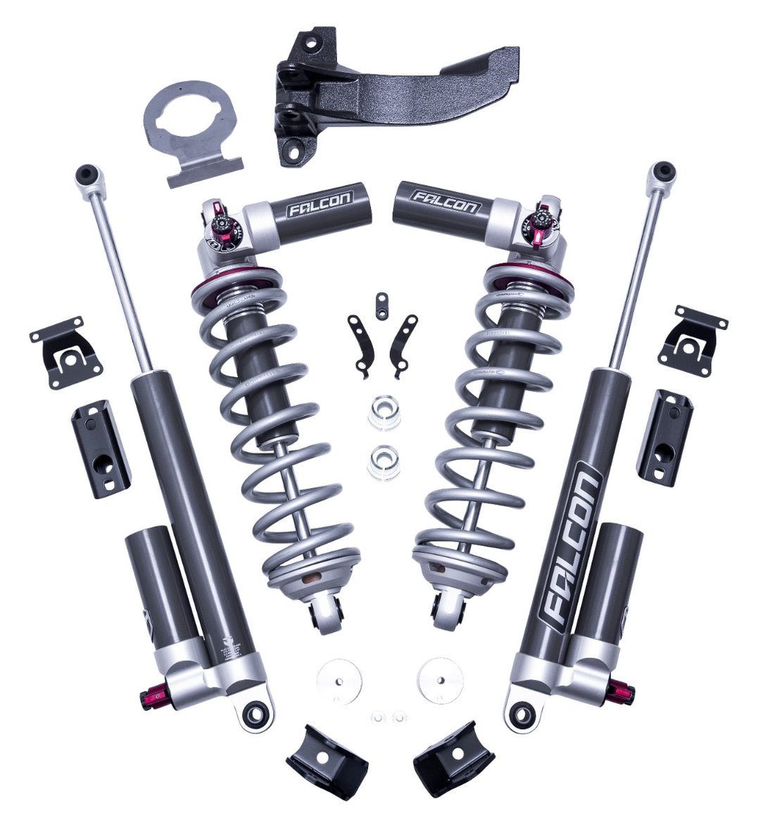 ReadyLift - 2.5" Coilover Front Lift Kit W/Falcon 3.3 Shocks - Ford Super Duty Diesel 4WD 2017-2026