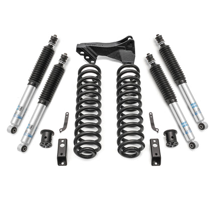 ReadyLift - 2.5" Coil Spring Front Lift Kit W/Bilstein Shocks Front/Rear - Ford Super Duty Diesel 4WD 2017-2019