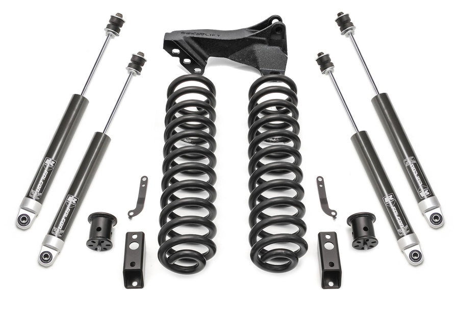 ReadyLift - 2.5" Coil Spring Front Lift Kit W/Falcon 1.1 Monotube Shocks Front/Rear - Ford Super Duty Diesel 4WD 2011-2016