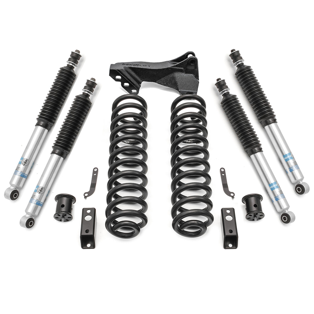 ReadyLift - 2.5" Coil Spring Front Lift Kit W/Bilstein Shocks Front/Rear - Ford Super Duty Diesel 4WD 2011-2016