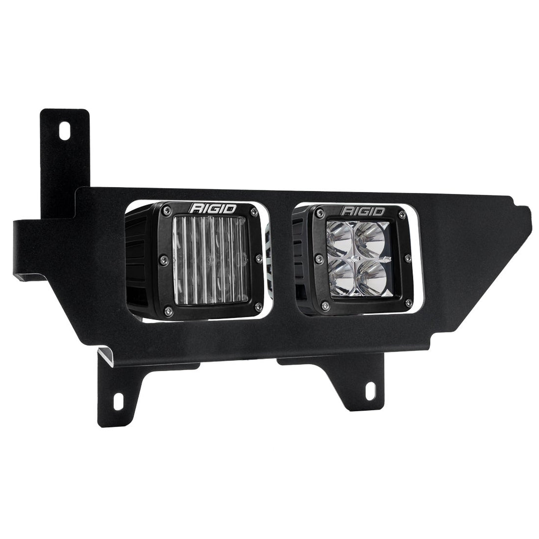 Rigid Industries Dual Fog Light Kit D-Series (SAE + Spot) - 2021-2023 Ford F-150