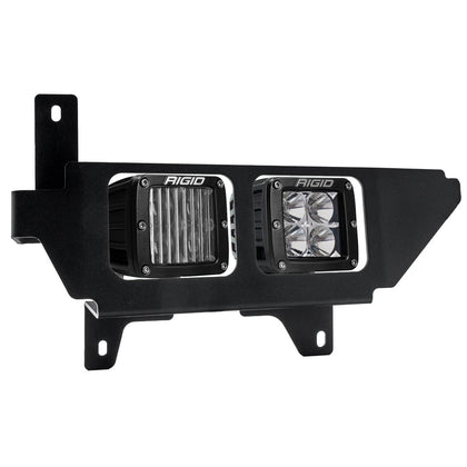 Rigid Industries Dual Fog Light Kit D-Series (SAE + Spot) - 2021-2023 Ford F-150