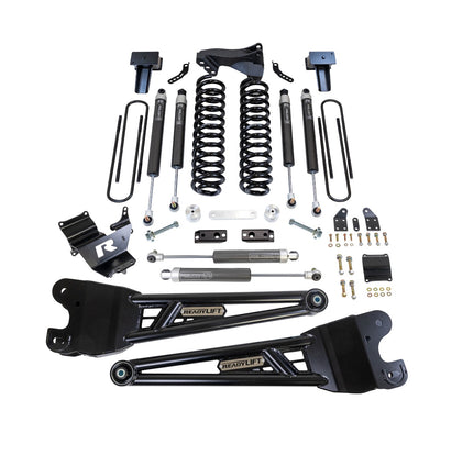 ReadyLift - 4" COIL SPRING LIFT KIT WITH FALCON SHOCKS AND RADIUS ARMS - 2023-2026 FORD SUPER DUTY F250/F350 4WD