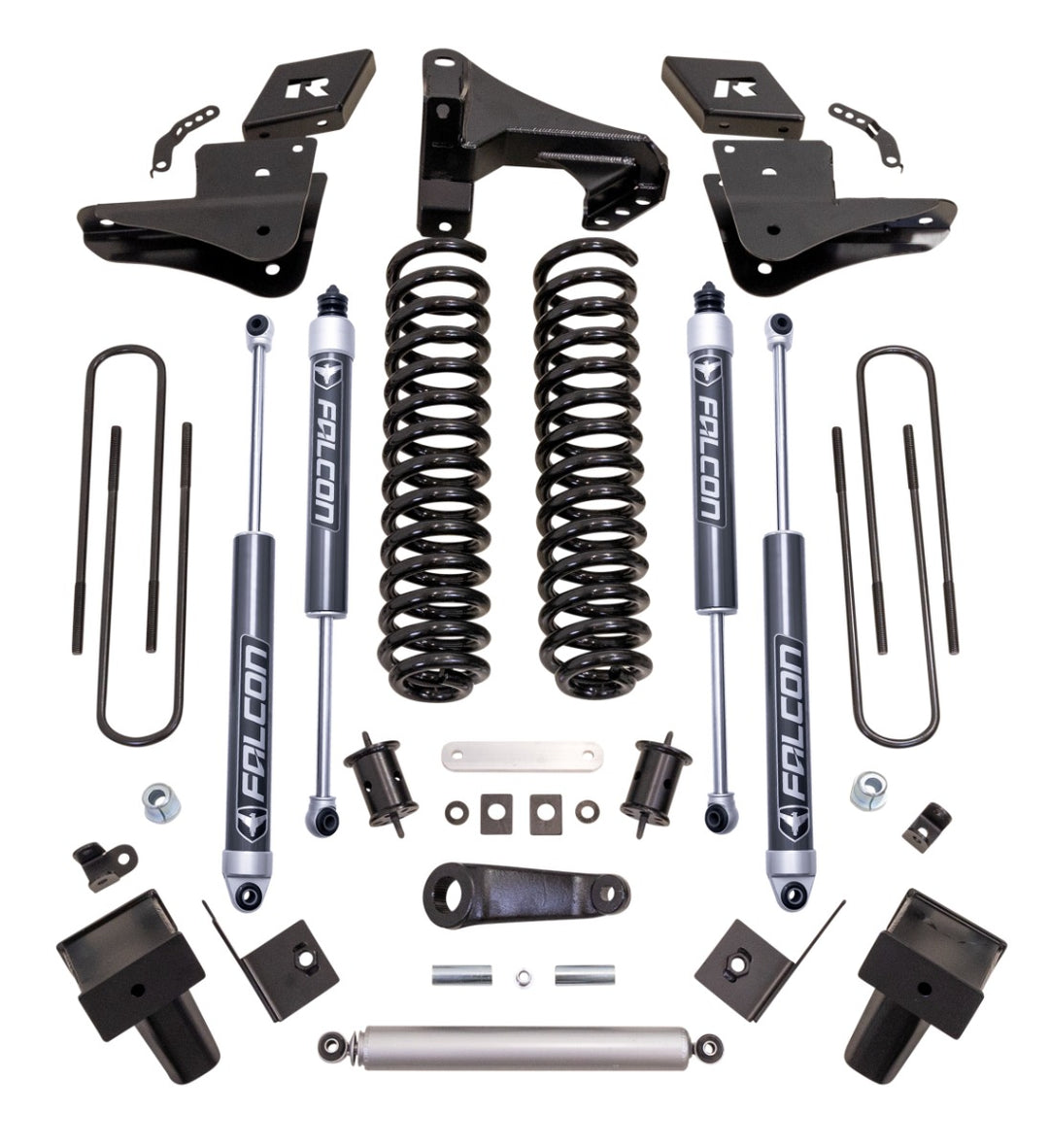 ReadyLift - 6" COIL SPRING LIFT KIT WITH MAX2.1 FALCON SHOCKS - 2023-2026 FORD SUPER DUTY F250/F350 4WD