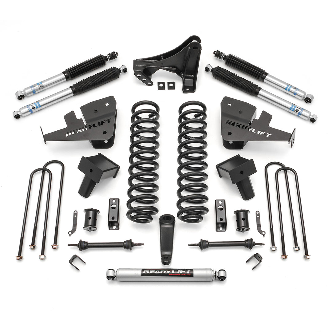 ReadyLift - 6.5" Lift Kit W/ Bilstein Shocks - Ford Super Duty F250/F350 Diesel 4WD (2-pc Drive Shaft Only) 2017-2022