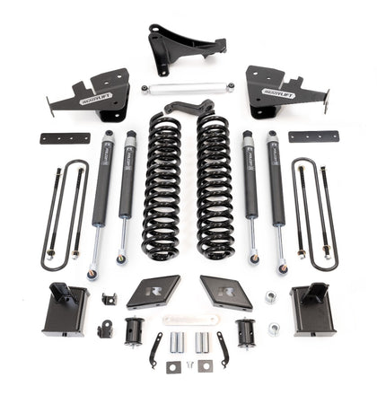 ReadyLift - 7" Coil Spring Lift Kit With Falcon Shocks - Ford Super Duty Diesel F-250 / F-350 4WD 2017-2022