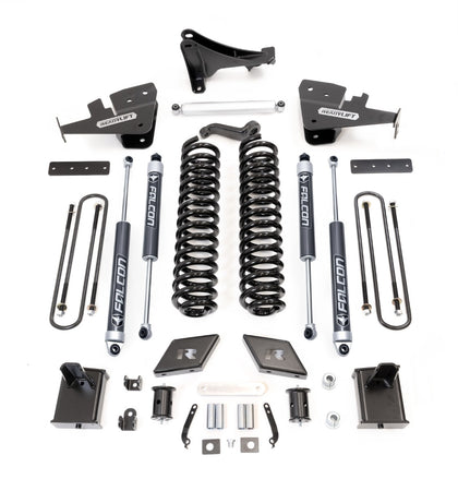 ReadyLift - 7" Coil Spring Lift Kit With MAX2.1 Falcon Shocks - Ford Super Duty Diesel F-250 / F-350 4WD 2017-2022