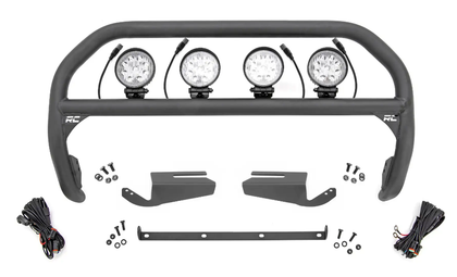 OE Modular Steel | Ford Bronco 4WD (2021-2024) Nudge Bar with 4" LED Lights