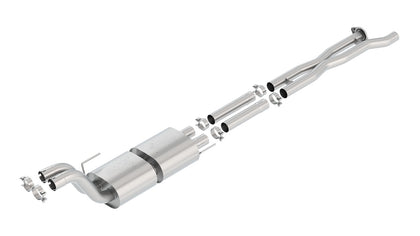 Borla ATAK Mid-Section Exhaust System - 2017-2020 Ford F-150 Raptor