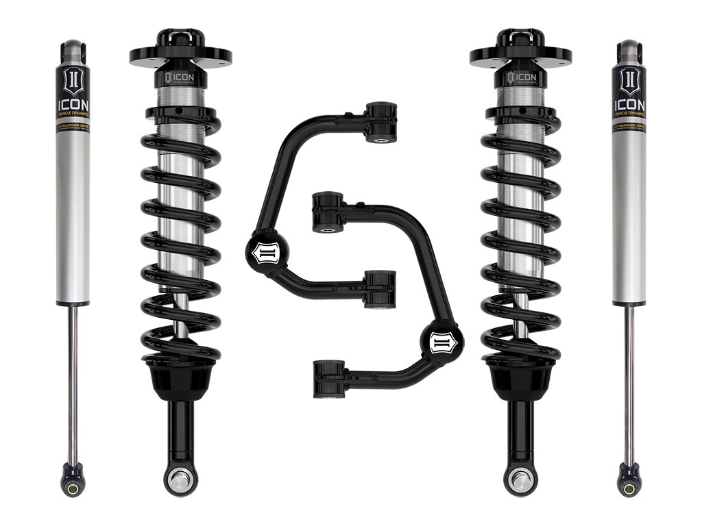 ICON Vehicle Dynamics 2.75-3.5" Lift Stage 1 Suspension System, Tubular (4WD) - 2021-2025 Ford F-150