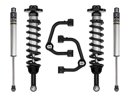 ICON Vehicle Dynamics 2.75-3.5" Lift Stage 1 Suspension System, Tubular (4WD) - 2021-2025 Ford F-150