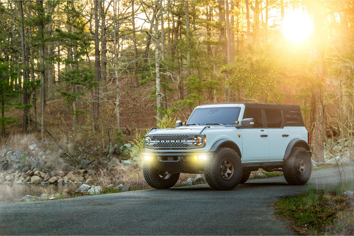 MORIMOTO - 4BANGER LED FOG LIGHTS: FORD BRONCO (21+)