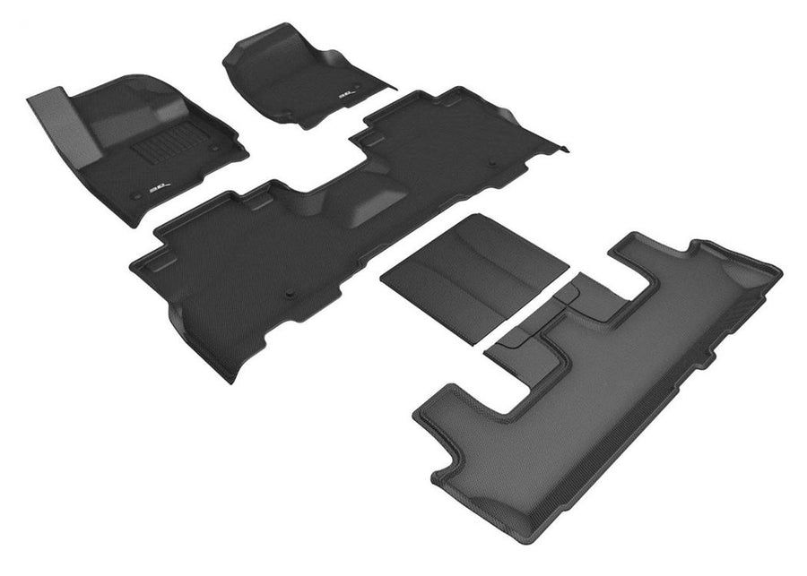 3D MAXpider Kagu All-Weather Floor Mat Set - 2018-2024 Ford Expedition