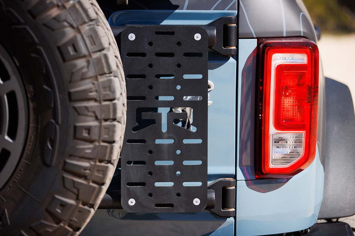 RTR Molle Accessory Plate (21+ Bronco w/ RTR Spare Tire Carrier)
