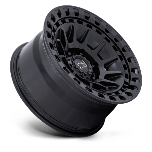 Black Rhino Hard Alloys | BARRAGE | Matte Black | 17X8.5 | 6X139.7 | -10mm/4.36" | BR009MX17856810N