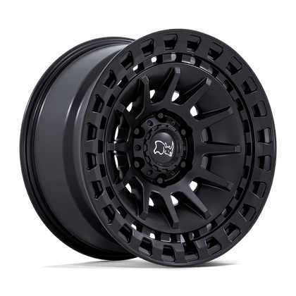 Black Rhino Hard Alloys | BARRAGE | Matte Black | 18X9 | 6X139.7 | 0mm/5" | BR009MX18906800